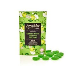 Gummies 100mg - Smokiez - Green Apple 1:1: CBG