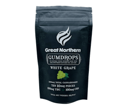 1:1 Vegan Gummy White Grape (I) 100mg