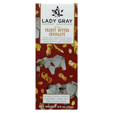 Lady Gray Peanut Butter Chocolate Bar 100mg (H)