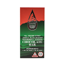 Peppermint Chocolate Bar, 100mg Bar