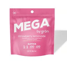 Gron Mega Pearl Strawberry Lemonade 1:1
