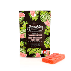 Smokiez 1pc Watermelon Sour Fruit Chews