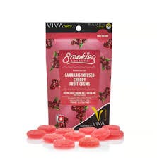 Smokiez 10pc Cherry 1:1:1 Sweet Fruit Chews