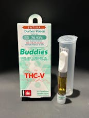 Vape 1g Durban Poison THCV 3:1 (Buddies)