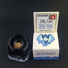 Live Rosin 1g Jiffy Cake (Willamette Valley Alchemy)