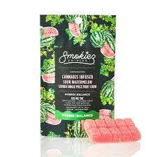 Smokiez 10pc Watermelon Sour Fruit Chews