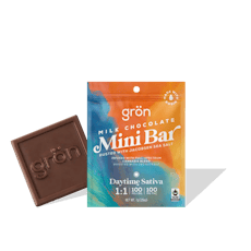 Gron | 100mg | 1:1 | Mini Milk Chocolate Bar - Daytime Sativa