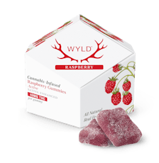 WYLD | Gummy | 10pk | 100mg | Active Raspberry