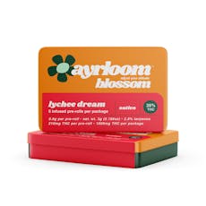 Ayrloom | Preroll | 5pk | 3g | Infused Lychee Dream