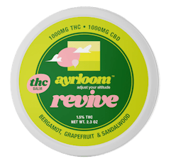 Ayrloom | Topical | 1:1 | Revive Balm Bergamont, Grapefruit, & Sandalwood 1000mg