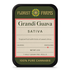 Florist Farms | Preroll | 7pk | 3.5g | Grandi Guava