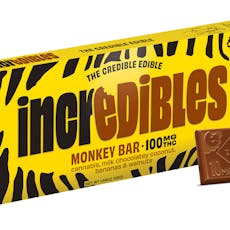 Monkey Bar (H) - 100mg Chocolate Bar - Incredibles
