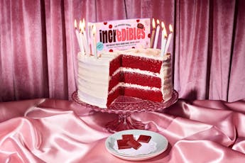 Red Velvet Cake - (1:1 THC:CBD) 100mg Chocolate Bar - Incredibles