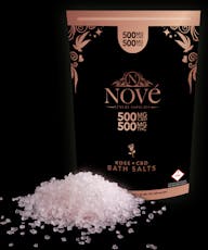 Rose + CBD - (1:1 THC:CBD) - 500mg Bath Salt - Nové