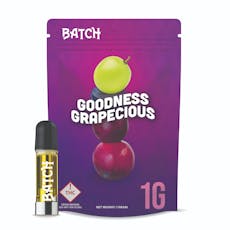 Goodness Grapecious (H) - 1g Cartridge - Batch