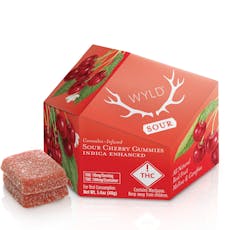 Sour Cherry (I) - 100mg Gummies - WYLD