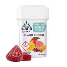 Island Punch (I) - 100mg Quick Gummies - Wana
