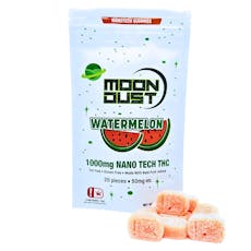 Moon Dust Watermelon 1000mg NANO TECH Gummies 20pc