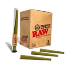 RAW Pressed Bud Wraps Prerolled Flower Cones King Size