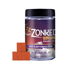 Zonked Pineapple Dreams Sleep Gummies