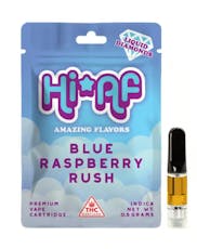 HiAf .5g Blue Raspberry Rush Liquid Diamonds Cart