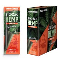 Zig Zag Terpene Infused Pre-Rolled Cones - CLEMENTINE | 2pk