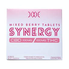 Dixie 5mg 1:1 Synergy Berry Tablets (20ct)