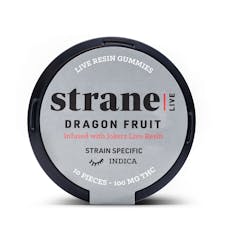 Strane 10mg Dragon Fruit Live Resin Gummies