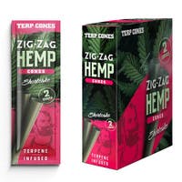 Zig Zag Terpene Infused Pre-Rolled Cones - SHORTCAKE | 2pk