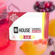 In House 10mg Cherry Lemonade Fast Acting Gummies
