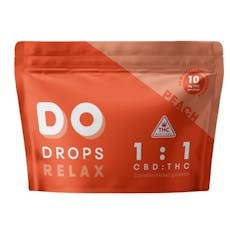 Do Drops 10mg 1:1 Peach Chews