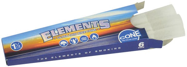 Elements Ultra Thin Rice Cones | 1 1/4 | 6pc