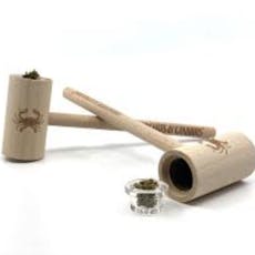 Crabcakes & Cannabis Wooden Crab Mallet Bowl