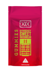 Dixie 10mg 1:1 Synergy Sweet Melon Gummies