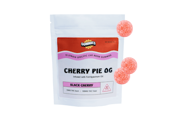 Sunnies 10mg Black Cherry Live Resin Gummies