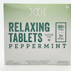 Dixie 5mg Relaxing Peppermint Tablets (20ct)