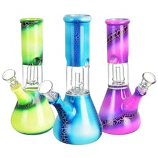 8" Lava Ombre Beaker Water Bong