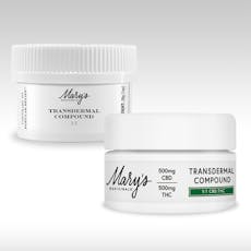 Mary's Medicinals Transdermal Compound 1:1 CBD/THC 500 / 500