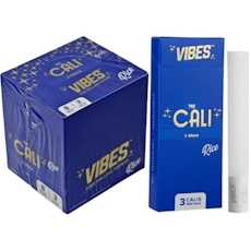 Vibes - The Cali - 2 Gram - Rice Pre-made Joint Wrap w/ Tip 3 Pack