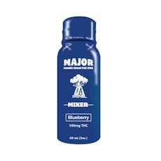 Major Mixer Blueberry - 100mg THC Infused Fruit Drink
