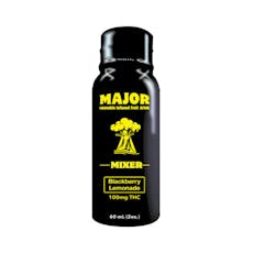 Major Mixer Blackberry Lemonade - 100mg THC Infused Fruit Drink