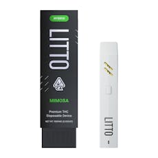 LITTO | Mimosa (1g) | All In One Vape | Hybrid | THC 86.35% CBD 2.0%