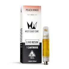 WCC | Peach Rings | Live Resin CurePEN | 1g | Indica