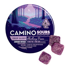 Camino Sours Blackberry CBN CBD 1:1:1 (100mg/10ct)