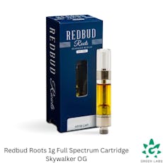 (REC) Redbud Roots 1g Full Spectrum Cartridge - Skywalker OG