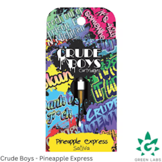 (REC) Crude Boys 1g Cartridge - Pineapple Express (Sativa)