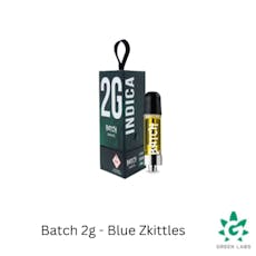 (REC) Batch Signature 2g Cartridge - Blue Zkittles (Indica)