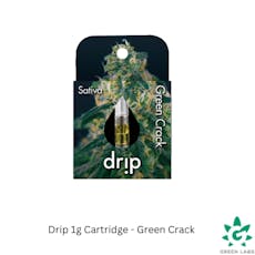 (REC) Drip 1g Cartridge - Green Crack