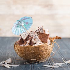 Chocolate | Almond Coconut Sea Salt Bar | 100mg | 20pk | Coast