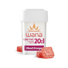 Gummies | Blood Orange 20:1 | 20mg | 20pk | Wana